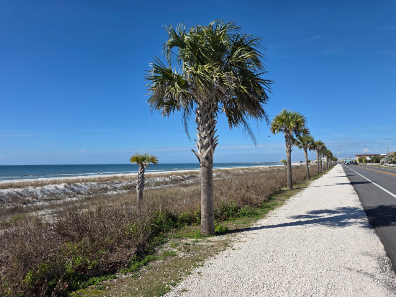 Mexico Beach Parking Photo